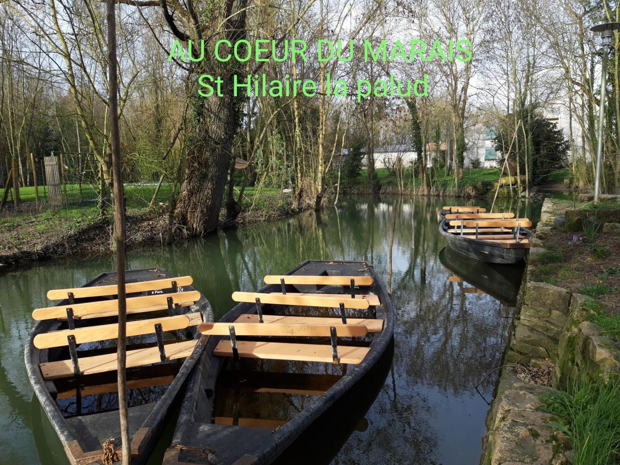 לינה וארוחת בוקר Saint-Hilaire-la-Palud Au Coeur Du Marais מראה חיצוני תמונה